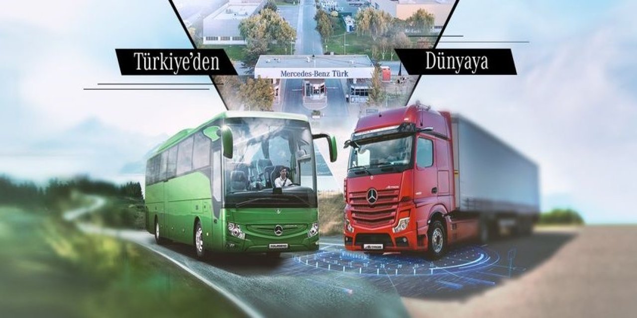 Mercedes-Benz Türk, İhracatta yine Türkiye’nin Yıldızı